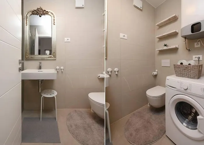 Ivona - Beautiful Terrace And Free Garage Parking 아파트 *